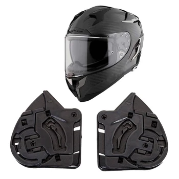 03KB Основание для шлема с защитным козырьком для LS2 FF327 Боковая накладка для козырька Крепления линз для мотоциклетного шлема Замена деталей