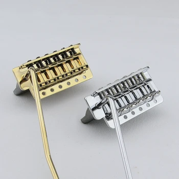 1 комплект электрогитары Tremolo Bridge в винтажном стиле (# 1172), Аксессуары из золота/хрома
