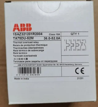 1 шт. Оригинальное тепловое реле перегрузки ABB TA75DU-52M (36-52A), бесплатная доставка