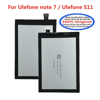 100% Оригинальный Аккумулятор Телефона Ulefone S11/Note 7 3430 мАч Для смартфона Ulefone Note 7/Ulefone S11 Batterie Baterij