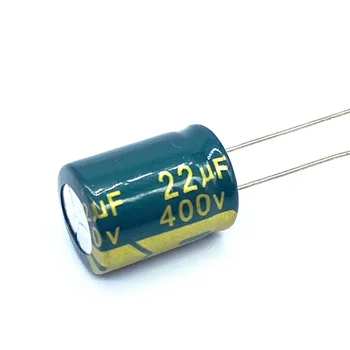 110 шт./лот 22 МКФ высокочастотный низкоомный 400 В 22 МКФ алюминиевый электролитический конденсатор размером 13 * 17 мм 20%