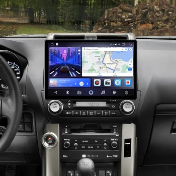 13,1/12,5 дюймовый 2K QLED Экран Для Toyota Land Cruiser Prado 150 2009-2013 Android Auto Автомобильный DVD GPS Navi Радио CarPlay Стерео