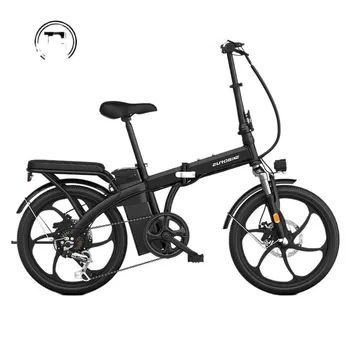 20-дюймовый литиевый складной электрический велосипед с дисковым тормозом Snow Bike