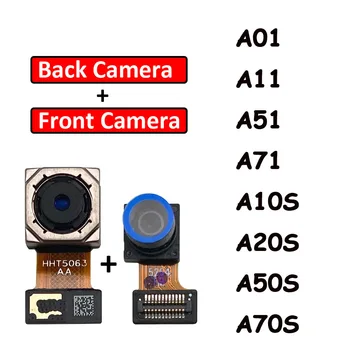20 шт./лот Оригинальная Фронтальная Камера Заднего Вида Для Samsung A01 A10S A11 A20S A50S A51 A70S, Обращенная К Небольшому Фронтальному Модулю камеры заднего вида для Селфи
