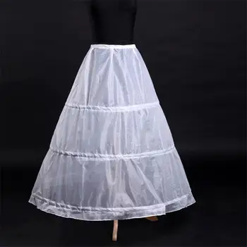 3 Обруча Нижние юбки для платья Свадебные аксессуары Кринолин Дешевая нижняя юбка для бального платья 2024