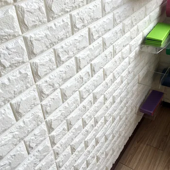 3D Наклейки на кирпичную стену, обои, декор, пенопласт, водонепроницаемое настенное покрытие, обои для детской гостиной, фон 