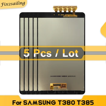 5 шт. ЖК-дисплей класса AAA + Для Samsung Galaxy Tab A 8,0 2017 SM-T380 SM-T385 T380 WIFI T385 3G Дисплей С Сенсорным Экраном и Цифровым Преобразователем в сборе
