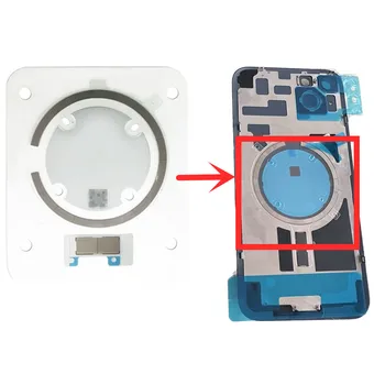 5 шт. Магнитных аксессуаров для беспроводной зарядки для iPhone 12-14 Pro Max, замените задний корпус, модуль беспроводной зарядки NFC