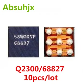 Absuhjx 10шт Q2300 68827 Зарядное устройство IC для iPhone 6S 6SPlus Зарядный чип 9Pin