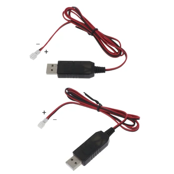 CPDD 1 м USB до 4,2 В 1A PH2.0 2Pin USB Кабель со Светодиодом для 3,7 В Аккумуляторная Батарея Самолет Вертолет Игрушка