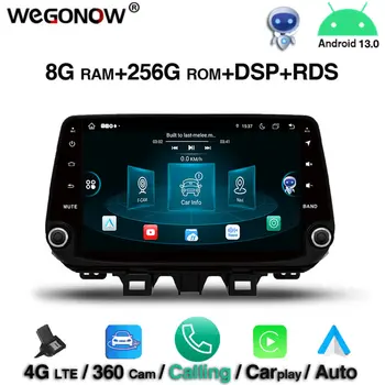 DSP IPS Android 13,0 8-Ядерный 8 ГБ ОЗУ 256 Г ПЗУ Автомобильный DVD-плеер GPS Карта RDS Радио WIFI 4G LTE BT 5,0 Для Hyundai IX45 Santa Fe 2018