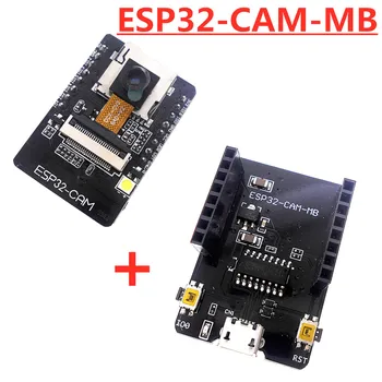 ESP32-CAM-MB Плата для разработки Wi-Fi Bluetooth камеры ESP32-CAM OV2640 с модулем Micro USB TTL