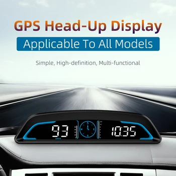 G3 GPS Головной Дисплей Автомобиля HUD Цифровое Напоминание, Сигнализация, Спидометр, Время в пути, Электронные Аксессуары для всех автомобилей