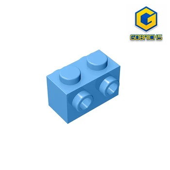 Gobricks GDS-648 BRICK 1X2 Вт. Четыре ручки, совместимые с конструкторами lego 52107 для детей 