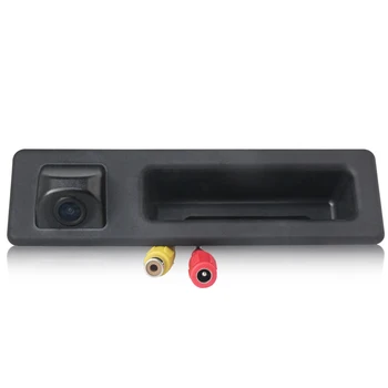 HD Ручка Багажника Автомобиля Камера заднего Вида для BMW 3/5 Серии F10 F11 F30 F31 F32/X1 F48 X3 F25/X4 F26/X5 F15/X6 F16 Auto Parking CCD