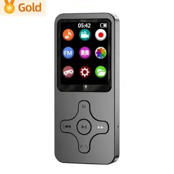 HiFi MP3-плеер Walkman с электронной книгой/Рекордером Bluetooth-совместимый 5.0 MP3-музыкальный плеер Многофункциональный видеопроигрыватель для студентов
