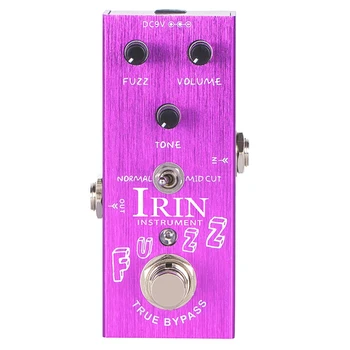 IRIN Guitar Effector Chorus Профессиональный Одноблочный маленький эффектор цвета Матовой Фуксии