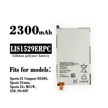LIS1529ERPC Оригинальный Аккумулятор Для Sony Xperia Z1 Compact mini D5503 Xperia Z1c M51W 550 SO-02F Высококачественный Внутренний Аккумулятор + Инструменты