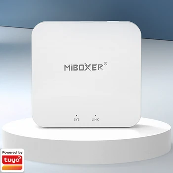 Miboxer WL-Box2 2,4 ГГц Шлюз Wifi контроллер 5 В совместим с Mi-Light и MiBoxer 2,4 Г RF Пульт дистанционного управления, светодиодная лента с диммером лампочки