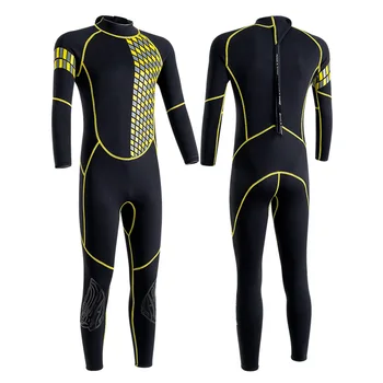 OULYLAN 3 мм Мужской гидрокостюм для плавания, водолазный костюм для рыбалки, защита от жары, подводное плавание, цельный дайвинг