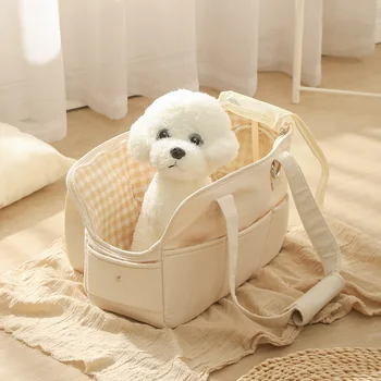 Ourdoor fashion портативная сумка для кошек Портативная сумка для собак рюкзак для домашних животных с косой оседлкой Дышащее кошачье гнездо