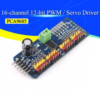 PCA9685PW 16-Канальный 12-Битный Драйвер ШИМ-Сервопривода I2C Интерфейс PCA9685 Модуль Для Raspberry Pi