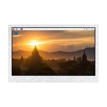 Raspberry Pie 4,3-дюймовый дисплей DSI, 800 × 480, панель IPS / QLED, тонкий и легкий дизайн, сенсорная функция опционально-Waveshare