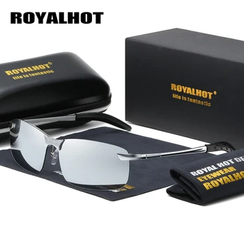 RoyalHot Мужские и женские поляризованные солнцезащитные очки в прямоугольной оправе Aloy для вождения, солнцезащитные очки оттенков Oculos Masculino Male p10013