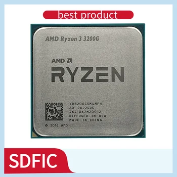Ryzen 3 3200 Г R3 3200 Г 3,6 ГГц Четырехъядерный процессор AMD Quad-Thread 65 Вт Процессор L3 = 4 М YD3200C5M4MFH Сокет AM4