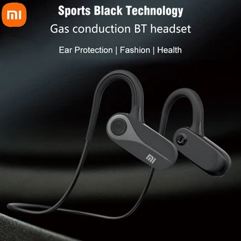 XIAOMI MIJIA MI Bone Беспроводные наушники с проводящим шейным ободком Bluetooth-гарнитура с заушниками Наушники с шумоподавлением Hi-Fi Стерео