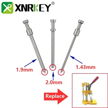 XNRKEY Для 2019 Инструмент для фиксации ключей Bafute Откидные Тиски для снятия штифта Откидного ключа Демонтажный Слесарный инструмент 1.43/1.5/2.0 мм Наперсток P
