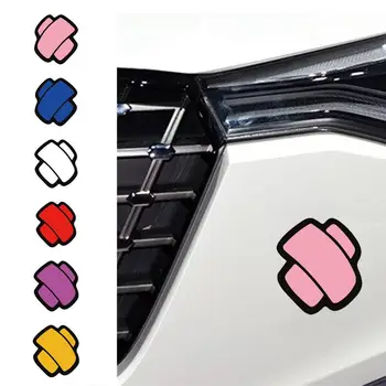 Автомобильные наклейки С забавным дизайном повязки, Креативная наклейка для защиты кузова автомобиля от царапин, Декоративная наклейка для бака для грузовых автомобилей