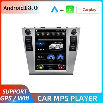 Автомобильный GPS Android 13 для Toyota Camry 2006-2011 Навигация Радио Стерео Мультимедиа Вертикальный экран Tesla BT 2 DIN GPS Навигация