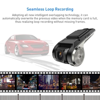 Автомобильный видеорегистратор Full HD 1080P, видеорегистратор для DVD, Android-плеер, навигационный блок ADAS LDWS, Автоматическая запись звука, голоса и видео