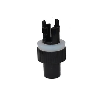 Адаптер клапана для каяка Черный Адаптер лодочного насоса Прочный, легко надуваемый, высокопрочный, легкий и прочный Адаптер клапана