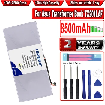 Аккумулятор HSABAT 8500mAh C12N1343 для ASUS Transformer Book TX201LAF TX201