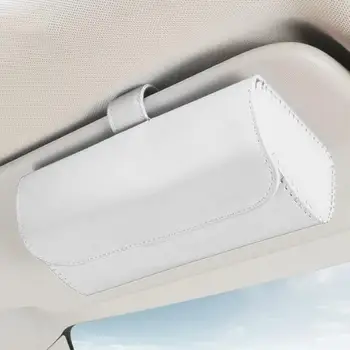 Аксессуары для автомобильного козырька Легко организуйте автомобиль с помощью универсальных держателей для солнцезащитных очков со скрытыми магнитными застежками Простой