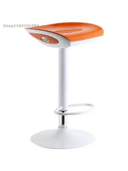 Американский стульчик для кормления домашний письменный стул стул на стойке регистрации оранжевый барный стул легкий роскошный барный стул простой и современный