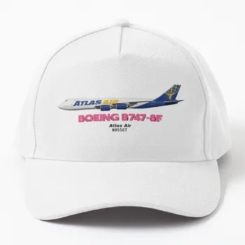 Бейсболка Boeing B747-8F -Atlas Air, папина шляпа, военная кепка, мужская бейсболка, женская