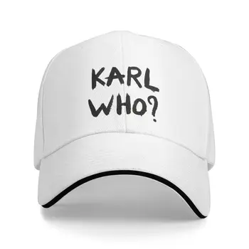 Бейсболка Karl Who в стиле панк унисекс для взрослых, Регулируемая шляпа для папы, Мужская Женская Спортивная кепка