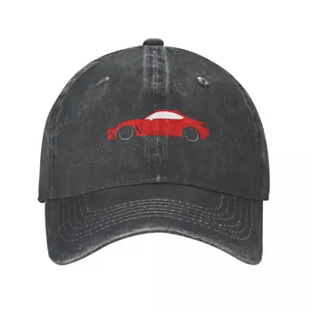 Бейсболки GR86 красного цвета, модные джинсовые шляпы, Уличная регулируемая кепка, Бейсбольная Ковбойская шляпа для мужчин и женщин