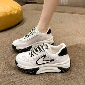 Белые вулканизированные кроссовки для мальчиков, удобная женская обувь Осень-весна 2023, Новая женская спортивная обувь, женская обувь в продаже 2023