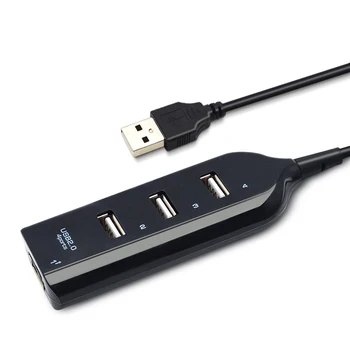 Высокоскоростной Micro Mini 4 Порта USB 1.1 Концентратор USB Порт Для Портативных ПК Периферийные Устройства Для Ноутбуков Аксессуары