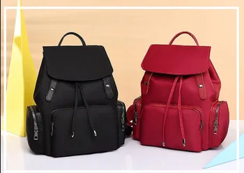 Горячая распродажа Модный Женский Оксфордский рюкзак в корейском стиле, Повседневная Школьная сумка большой емкости, Водонепроницаемые Сумки на плечо для путешествий на открытом воздухе