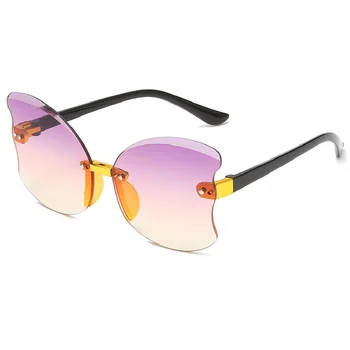 Детские Солнцезащитные очки Butterfly UV400 Для маленьких девочек и мальчиков Для путешествий на улице, пляже, Солнцезащитном стекле, Мотоцикле, велосипедных очках