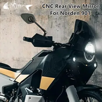 Для Husqvarna Norden 901 norden901 NORDEN 901 2022 2023 Мотоциклетное модифицированное зеркало заднего вида с ЧПУ Зеркало заднего вида