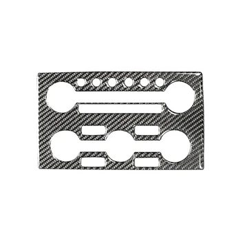 Для Nissan GTR R35 2009-2015, карбоновая панель для кондиционера CD, Декоративная отделка крышки, Аксессуары для интерьера