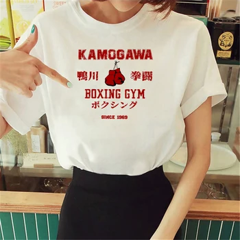 Женская футболка Kamogawa harajuku funny Y2K top girl manga clothes