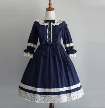 Женское средневековое винтажное готическое викторианское платье в стиле Лолиты для девочек на Хэллоуин, плюс размер 5XL, платье принцессы для девочек, костюм для косплея