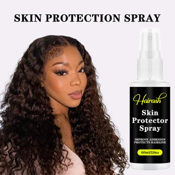 Защитный спрей для кожи головы для кружевного парика Защитный Спрей для кожи Сильной фиксации с длительной адгезией